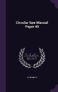 Circular Saw Manual Paper 40
