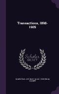 Transactions, 1898-1905