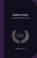 English Society: Sketched by George Du Maurier