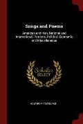 Songs and Poems: American and Irish, National and International, Patriotic, Political, Economic and Miscellaneous