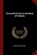 Facsimile & Text of the Book of Taliesin
