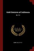 Gold Districts of California: No.193