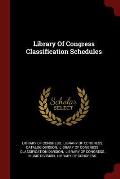 Library of Congress Classification Schedules