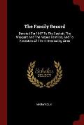 The Family Record: Devoted for 1897 to the Sackett, the Weygant and the Mapes Families, and to Ancestors of Their Intersecting Lines