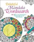 Delightful Mandala Wordsearch Color in the Wonderful Images & Solve the Puzzles
