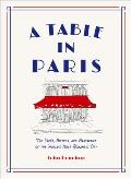 Table in Paris The Cafes Bistros & Brasseries of the Worlds Most Romantic City
