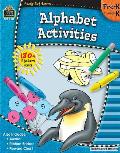 Ready-Set-Learn: Alphabet Activities Prek-K [With 180+ Stickers]
