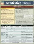Statistics Equations & Answers Laminated Reference