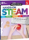 180 Days: Hands-On Steam: Grade 5: Practice, Assess, Diagnose