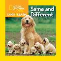 National Geographic Little Kids Look & Learn Same & Different