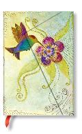 Paperblanks Hummingbird Whimsical Creations Hardcover Mini Lined Wrap Closure 176 Pg 85 GSM