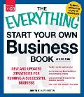 Everything Start Your Own Business Book 4th Edition with CD