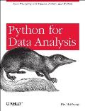 Python For Data Analysis 1st Edition