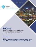 Pods 15 33rd ACM Symposium on Principles of Data Management