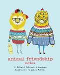 Animal Friendship Notes: 20 Different Notecards & Envelopes