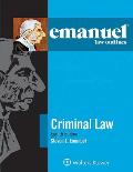 Emanuel Law Outlines for Criminal Law