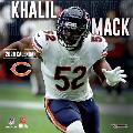 Chicago Bears Khalil Mack: 2020 12x12 Player Wall Calendar