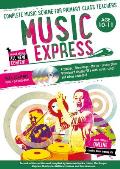 Music Express: Age 10-11 (Book + 3cds + DVD-ROM): Complete Music Scheme for Primary Class Teachers