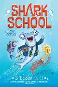 Shark School 3 Books In 1 Deep Sea Disaster Lights Camera Hammerhead Squid Napped