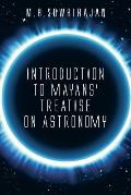 Introduction to Mayans' Treatise on Astronomy