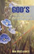 God's Forget-Me-Nots in Random Thoughts