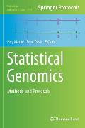 Statistical Genomics: Methods and Protocols