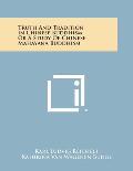 Truth and Tradition in Chinese Buddhism or a Study of Chinese Mahayana Buddhism