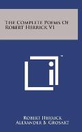 The Complete Poems of Robert Herrick V1
