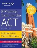 8 ACT Practice Tests Includes 1728 Practice Questions