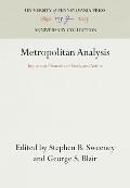 Metropolitan Analysis: Important Elements of Study and Action