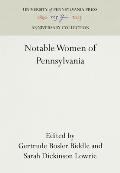 Notable Women of Pennsylvania