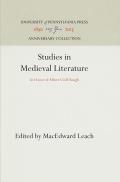 Studies in Medieval Literature: In Honor of Albert Croll Baugh