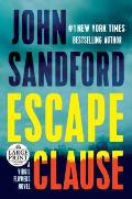 Escape Clause A Virgil Flowers Mystery LARGE PRINT