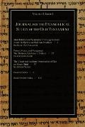 Journal for the Evangelical Study of the Old Testament, 5.1
