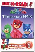 Pj Masks Ready-To-Read Value Pack: Time to Be a Hero; Pj Masks Save the Library!; Owlette and the Giving Owl; Gekko Saves the City; Power Up, Pj Masks