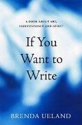 If You Want to Write A Book About Art Independence & Spirit