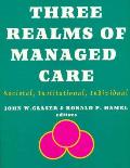 Three Realms of Managed Care Societal Institutional Individual Societal Institutional Individual