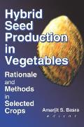 Hybrid Seed Production in Vegetables Rationale & Methods in Selected Crops