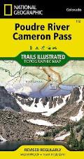 National Geographic Trails Illustrated Map||||Poudre River, Cameron Pass Map