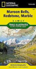 National Geographic Trails Illustrated Map||||Maroon Bells, Redstone, Marble Map