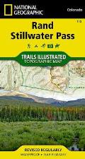 National Geographic Trails Illustrated Map||||Rand, Stillwater Pass Map