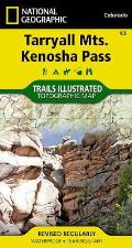 National Geographic Trails Illustrated Map||||Tarryall Mountains, Kenosha Pass Map