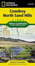 National Geographic Trails Illustrated Map||||Cowdrey, North Sand Hills Map