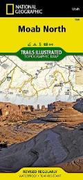 National Geographic Trails Illustrated Map||||Moab North