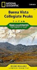 National Geographic Trails Illustrated Map||||Buena Vista, Collegiate Peaks Map