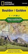 National Geographic Trails Illustrated Map||||Boulder, Golden Map