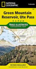 National Geographic Trails Illustrated Map||||Green Mountain Reservoir, Ute Pass Map