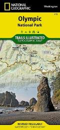National Geographic Trails Illustrated Map||||Olympic National Park Map