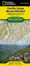 National Geographic Trails Illustrated Map||||Linville Gorge, Mount Mitchell Map [Pisgah National Forest]