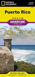 National Geographic Adventure Map||||Puerto Rico Map